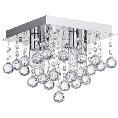 Litecraft - Orlando Light - Small Square - IP44 - Ceiling Light Litecraft - Orlando Light - Small Square - IP44 - Ceiling Light