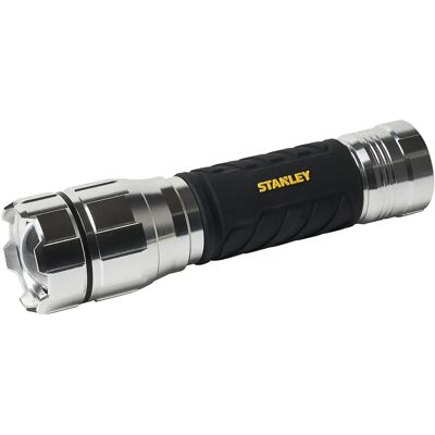 Stanley Sxls43184e Hand Torch - Emergency Lighting Silver 1000lm Aluminium Led Torch 10w Stanley Sxls43184e Hand Torch - Emergency Lighting Silver 1000lm Aluminium Led Torch 10w