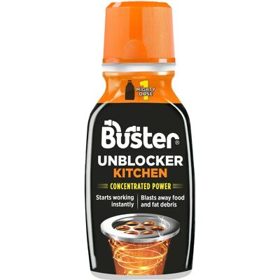 Buster Kitchen Plug Hole Unblocker - 200g Buster Kitchen Plug Hole Unblocker - 200g