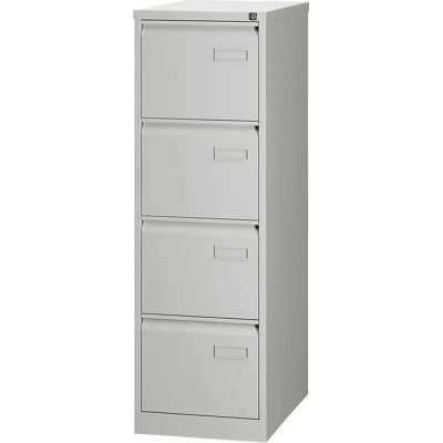 Armadio sospeso BISLEY Light - 4 cassetti in acciaio grigio chiaro Armadio sospeso BISLEY Light - 4 cassetti in acciaio grigio chiaro