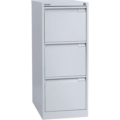 Armoire à dossiers suspendus BISLEY en aluminium blanc - Armoire de rangement - Publicité Armoire à dossiers suspendus BISLEY en aluminium blanc - Armoire de rangement - Publicité
