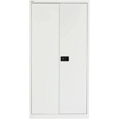Bisley Qube Storage Cabinet - 1850mm White with Shelves Bisley Qube Storage Cabinet - 1850mm White with Shelves