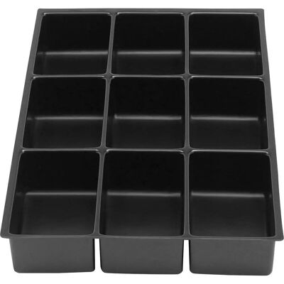 BISLEY MultiDrawer Schubladen-Einsatz - DIN A4, 48mm, 9 Fächer BISLEY MultiDrawer Schubladen-Einsatz - DIN A4, 48mm, 9 Fächer