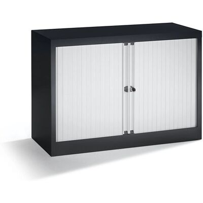 BISLEY Euro Rollladenschrank - Hellgrau - Stahl - 1000mm breit BISLEY Euro Rollladenschrank - Hellgrau - Stahl - 1000mm breit