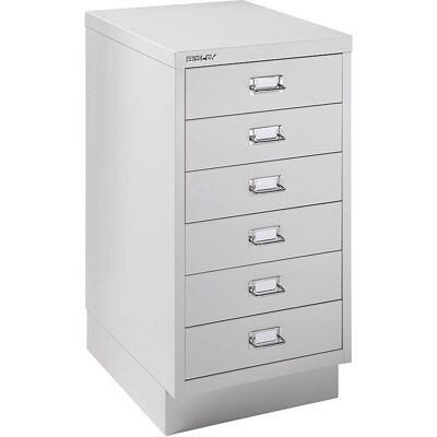 BISLEY MultiDrawer 39-Serie, mit Sockel, DIN A3, 6 Schubladen - Stauraum BISLEY MultiDrawer 39-Serie, mit Sockel, DIN A3, 6 Schubladen - Stauraum