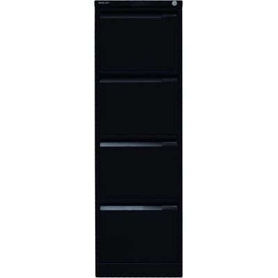 Bisley Hängeregistraturschrank - 4 Schubladen Stahl Büro Archiv Bisley Hängeregistraturschrank - 4 Schubladen Stahl Büro Archiv