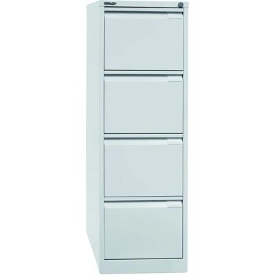 BISLEY Hängeregistraturschrank lichtgrau 4 Schubladen 41,3 x 62,2 x 132,1 cm - Büromöbel BISLEY Hängeregistraturschrank lichtgrau 4 Schubladen 41,3 x 62,2 x 132,1 cm - Büromöbel