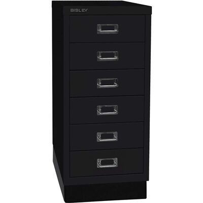 BISLEY MultiDrawer L296S Armoire à Tiroirs - 6 Tiroirs - Noir - Publicité BISLEY MultiDrawer L296S Armoire à Tiroirs - 6 Tiroirs - Noir - Publicité