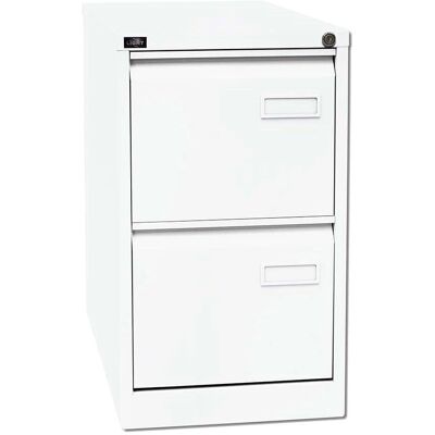 Armoire à fichiers Bisley Light - 2 tiroirs, Acier - Publicité Armoire à fichiers Bisley Light - 2 tiroirs, Acier - Publicité
