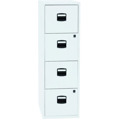 BISLEY PFA Blanc Armoire à 4 tiroirs avec serrure - Bureau - Publicité BISLEY PFA Blanc Armoire à 4 tiroirs avec serrure - Bureau - Publicité
