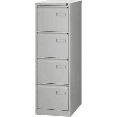Bisley Light Hängeregistraturschrank - 4 Schubladen - Lichtgrau Bisley Light Hängeregistraturschrank - 4 Schubladen - Lichtgrau