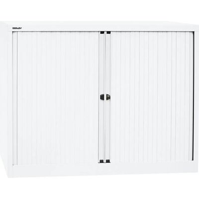 BISLEY Stahlschrank, 1200mm, 2 Fachböden, Verkehrsweiß - Stauraum- schrank BISLEY Stahlschrank, 1200mm, 2 Fachböden, Verkehrsweiß - Stauraum- schrank
