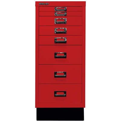BISLEY MultiDrawer L298S Cassetto per documenti - 8 cassetti, Acciaio, Rosso cardinal BISLEY MultiDrawer L298S Cassetto per documenti - 8 cassetti, Acciaio, Rosso cardinal
