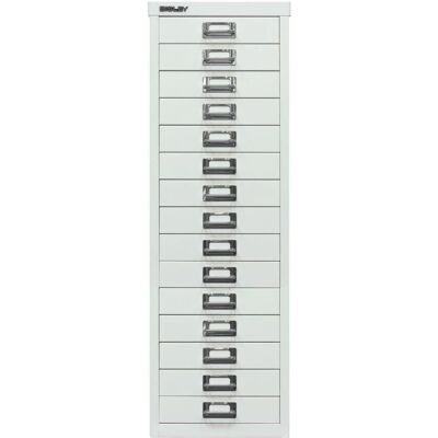 Armoire de rangement BISLEY - 15 tiroirs pour bureau - Publicité Armoire de rangement BISLEY - 15 tiroirs pour bureau - Publicité