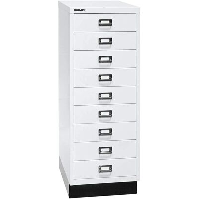 BISLEY MultiDrawer 39 Serie - Weiß und Schwarz - Schubladenschrank BISLEY MultiDrawer 39 Serie - Weiß und Schwarz - Schubladenschrank