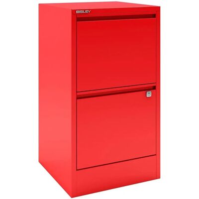 BISLEY Home Hängeregistraturschrank - Kardinalrot, 2 Schubladen, 41,3x40x67,2 cm BISLEY Home Hängeregistraturschrank - Kardinalrot, 2 Schubladen, 41,3x40x67,2 cm