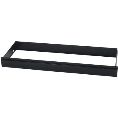 Cornice sospesa telescopica BISLEY - 1200mm - Nera Cornice sospesa telescopica BISLEY - 1200mm - Nera
