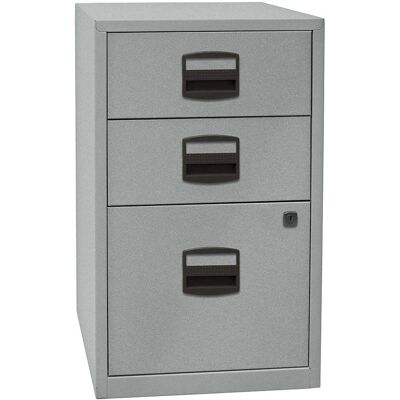 BISLEY PFA Stauraumschrank - Stahl, Hellgrau, 2 Schubladen, Schloss BISLEY PFA Stauraumschrank - Stahl, Hellgrau, 2 Schubladen, Schloss
