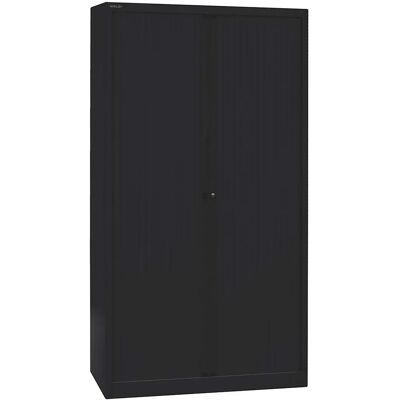 Armoire à volets roulants Euro - Acier, verrouillable, 4 étagères - Publicité Armoire à volets roulants Euro - Acier, verrouillable, 4 étagères - Publicité