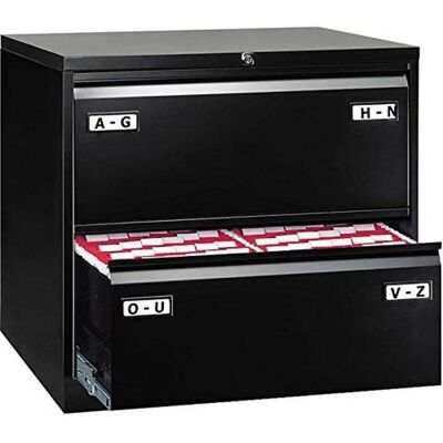BISLEY LIGHT Aktenschrank - 2 Schubladen, Stahl, abschließbar BISLEY LIGHT Aktenschrank - 2 Schubladen, Stahl, abschließbar