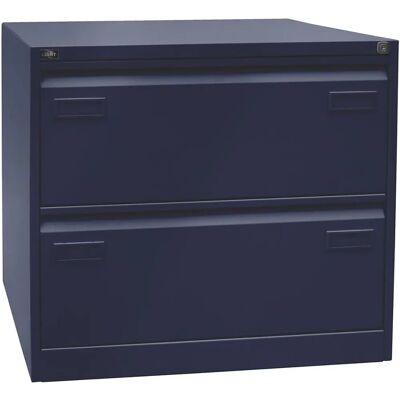 BISLEY LIGHT Aktenschrank - 2 Schubladen, Stahl, Hellgrau BISLEY LIGHT Aktenschrank - 2 Schubladen, Stahl, Hellgrau