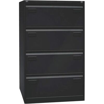 Archivo suspendido BISLEY LIGHT - 4 Cajones, Acero, Con Cerradura Archivo suspendido BISLEY LIGHT - 4 Cajones, Acero, Con Cerradura