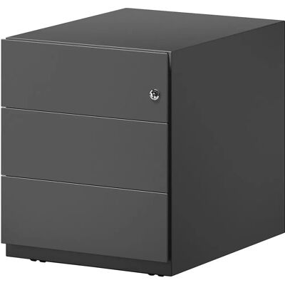 Contenedor de almacenamiento BISLEY - 3 Cajones Negro 495x420x565mm Contenedor de almacenamiento BISLEY - 3 Cajones Negro 495x420x565mm