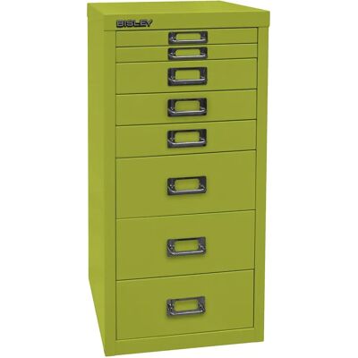 Bisley MultiDrawer L298 Schubladenschrank - Grün Büroaufbewahrung Bisley MultiDrawer L298 Schubladenschrank - Grün Büroaufbewahrung