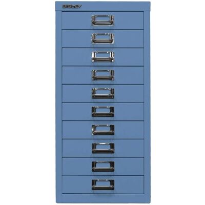 Armoire à tiroirs Bisley MultiDrawer L2910 - Bleu - 10 tiroirs - Publicité Armoire à tiroirs Bisley MultiDrawer L2910 - Bleu - 10 tiroirs - Publicité