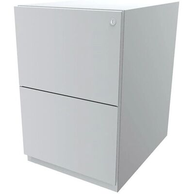 Unidad de almacenamiento de acero BISLEY - 2 cajones para archivos suspendidos - Blanco tráfico Unidad de almacenamiento de acero BISLEY - 2 cajones para archivos suspendidos - Blanco tráfico