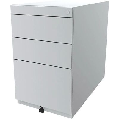 Contenedor de almacenamiento blanco BISLEY - 2 Cajones, 1 Carpeta Colgante, 775mm Profundidad Contenedor de almacenamiento blanco BISLEY - 2 Cajones, 1 Carpeta Colgante, 775mm Profundidad