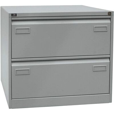 BISLEY LIGHT Aktenschrank - Stahl, abschließbar, 2 Schubladen BISLEY LIGHT Aktenschrank - Stahl, abschließbar, 2 Schubladen