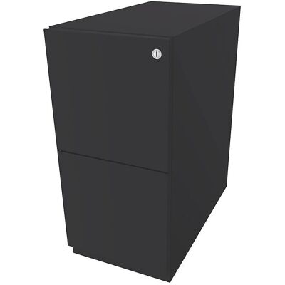 BISLEY Contenedor con ruedas - 2 cajones - Acero - Gris antracita - 645x300 mm - Almacenamiento Office BISLEY Contenedor con ruedas - 2 cajones - Acero - Gris antracita - 645x300 mm - Almacenamiento Office
