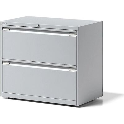 BISLEY ESSENTIALS Stahl Aktenschrank, 2 Schubladen - Aufbewahrungsschrank BISLEY ESSENTIALS Stahl Aktenschrank, 2 Schubladen - Aufbewahrungsschrank