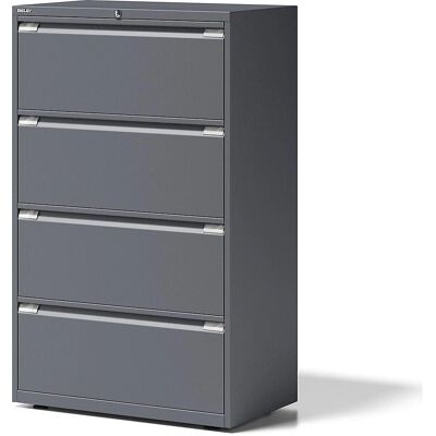 BISLEY ESSENTIALS Hängeregistraturschrank - Aktenregal - anthrazitgrau BISLEY ESSENTIALS Hängeregistraturschrank - Aktenregal - anthrazitgrau