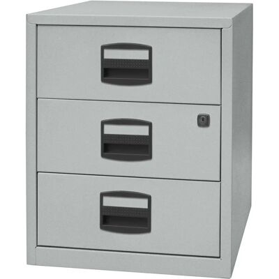 Armadio di stoccaggio BISLEY PFA - 3 Cassetti, Nero Armadio di stoccaggio BISLEY PFA - 3 Cassetti, Nero