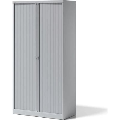 BISLEY ESSENTIALS Lichtgrau Rollcontainer - 1970 x 1000 x 470 mm, 4 Regale BISLEY ESSENTIALS Lichtgrau Rollcontainer - 1970 x 1000 x 470 mm, 4 Regale
