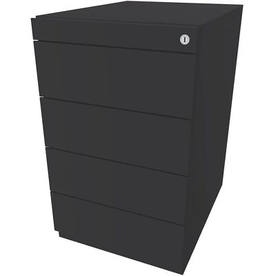 BISLEY Note Contenitore Verticale, 4 Cassetti, Profondità 565mm - Contenitore di Stoccaggio BISLEY Note Contenitore Verticale, 4 Cassetti, Profondità 565mm - Contenitore di Stoccaggio