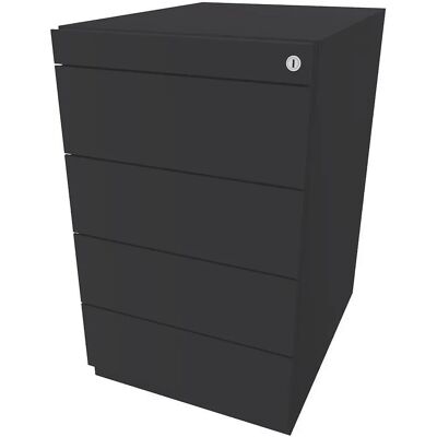 BISLEY Note Contenitore Verticale, 4 Cassetti, Profondità 565mm - Contenitore di Stoccaggio BISLEY Note Contenitore Verticale, 4 Cassetti, Profondità 565mm - Contenitore di Stoccaggio