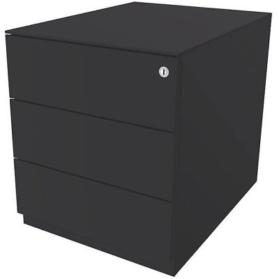 BISLEY Note Rollcontainer - 3 Universal Schubladen, Anthrazitgrau BISLEY Note Rollcontainer - 3 Universal Schubladen, Anthrazitgrau