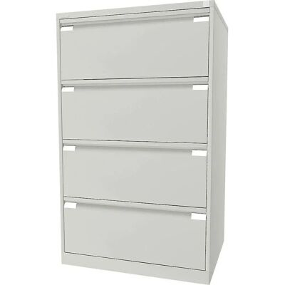BISLEY Aktenschrank - Weiß, 2 Schubladen, A4, Modernes Design BISLEY Aktenschrank - Weiß, 2 Schubladen, A4, Modernes Design