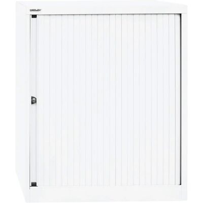 BISLEY Euro Rollladenschrank - 800mm, 2 Fachböden, Verkehrsweiß BISLEY Euro Rollladenschrank - 800mm, 2 Fachböden, Verkehrsweiß