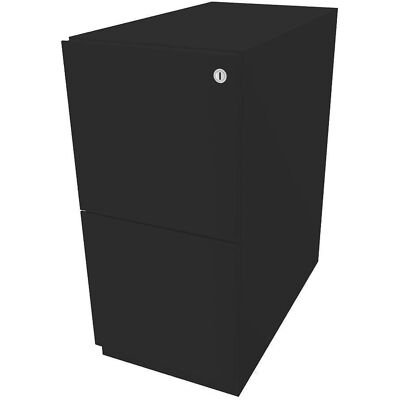 BISLEY Stahlrollcontainer mit 2 Hängeregister-Schubladen - Aktenschrank BISLEY Stahlrollcontainer mit 2 Hängeregister-Schubladen - Aktenschrank