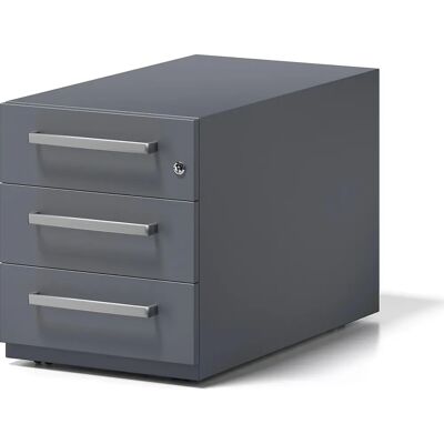 Contenedor móvil BISLEY Note - 3 Cajones, Gris antracita Contenedor móvil BISLEY Note - 3 Cajones, Gris antracita