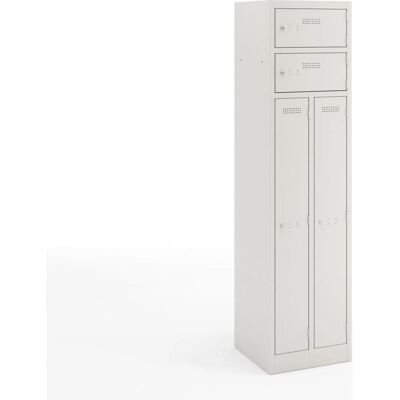 Armoire à clés Gris Clair Bisley - Modèle Sécurisé 4 Compartiments - Publicité Armoire à clés Gris Clair Bisley - Modèle Sécurisé 4 Compartiments - Publicité