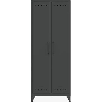 BISLEY Stalen Kast FERMAX634 - Antracietgrijs, 70x51x180 cm BISLEY Stalen Kast FERMAX634 - Antracietgrijs, 70x51x180 cm