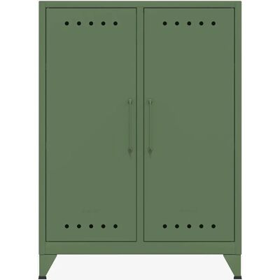 BISLEY Olivgrünes Sideboard FERMID623 - Stauraummöbel BISLEY Olivgrünes Sideboard FERMID623 - Stauraummöbel