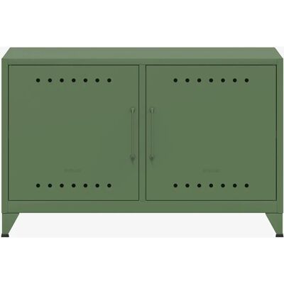 BISLEY Kompakt Sideboard Olivgrün - Stauraum Möbel BISLEY Kompakt Sideboard Olivgrün - Stauraum Möbel