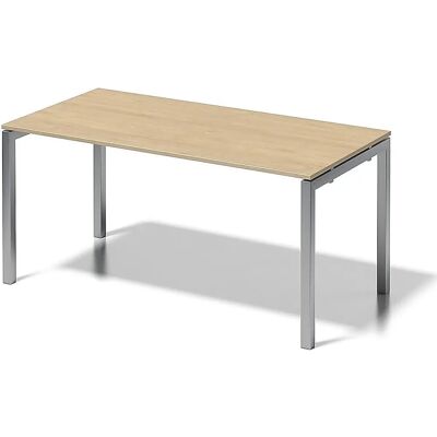 BISLEY CITO U-förbindelsed desk - Silber, Ahorn topp BISLEY CITO U-förbindelsed desk - Silber, Ahorn topp