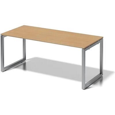 BISLEY CITO Schreibtisch - O-förmiger, Silber, Buchenplatte BISLEY CITO Schreibtisch - O-förmiger, Silber, Buchenplatte